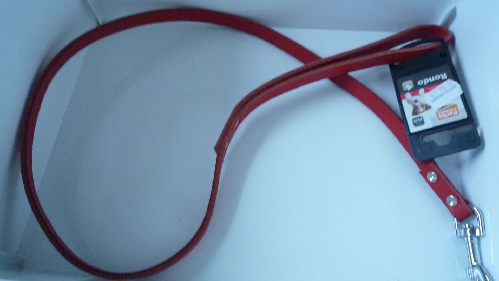 Leiband Karlie flamingo rood 100 cm