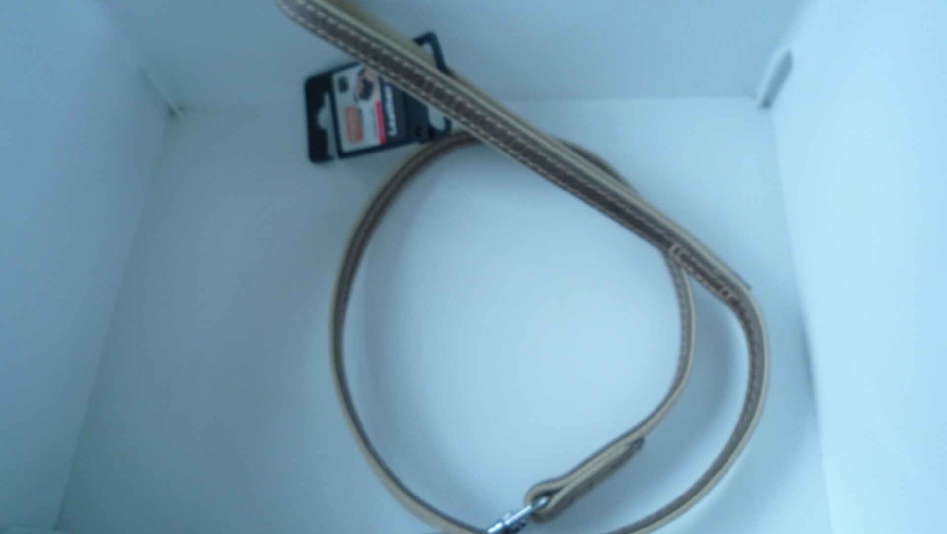 Leiband Karlie Flamingo grijs 100 cm