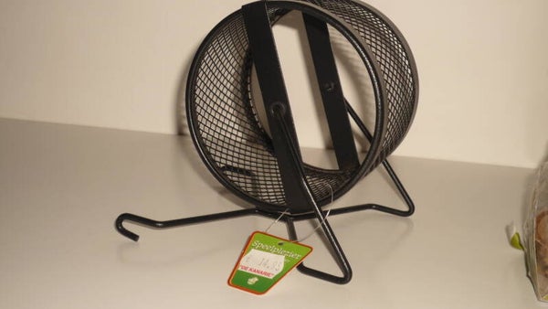 Speelplezier metalen looprad zwart