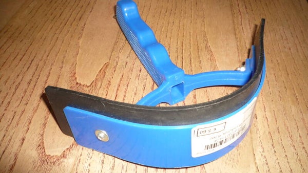 Wateraftrekker blauw