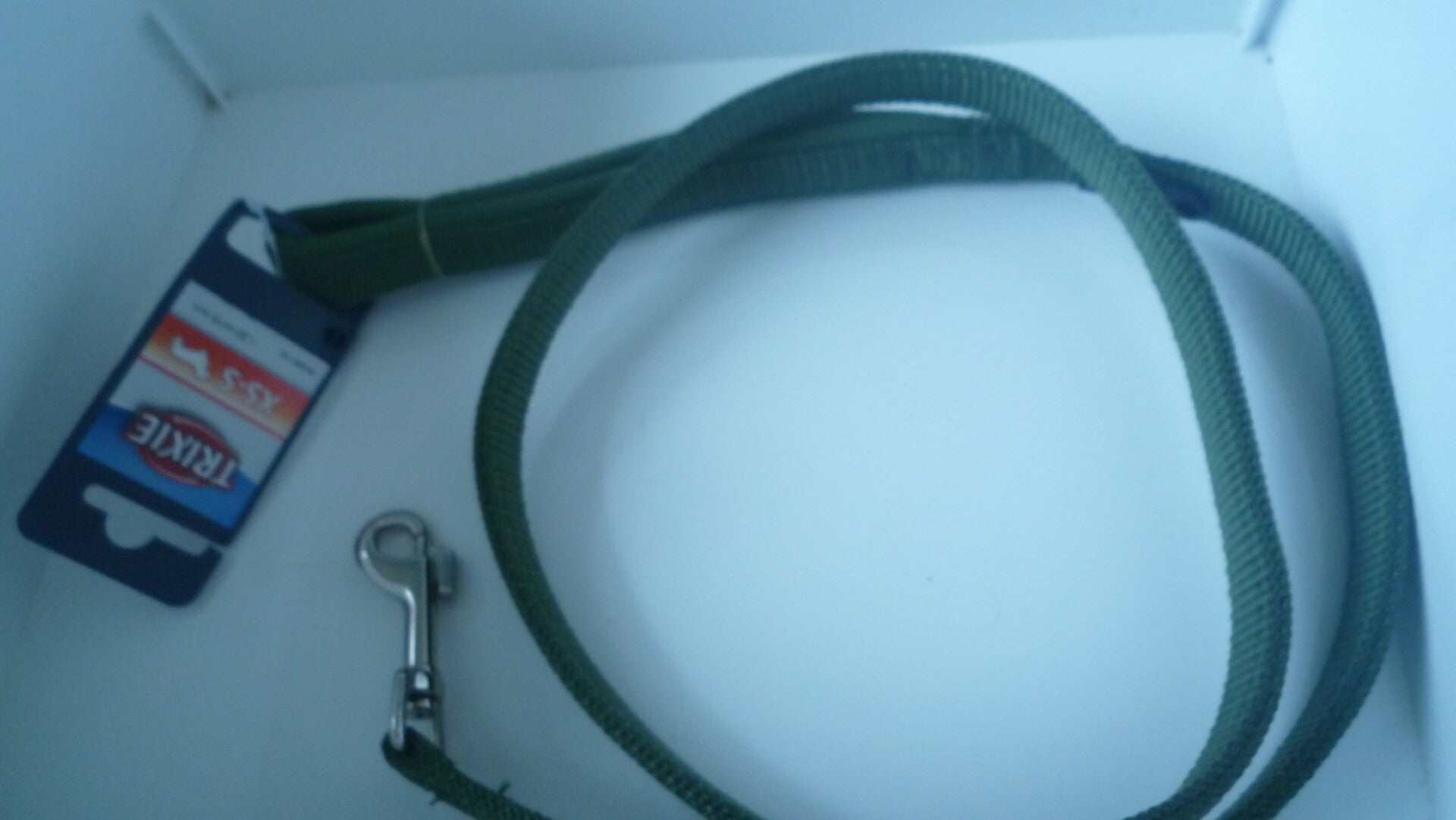 Leiband Trixie  donkergroen 120 cm