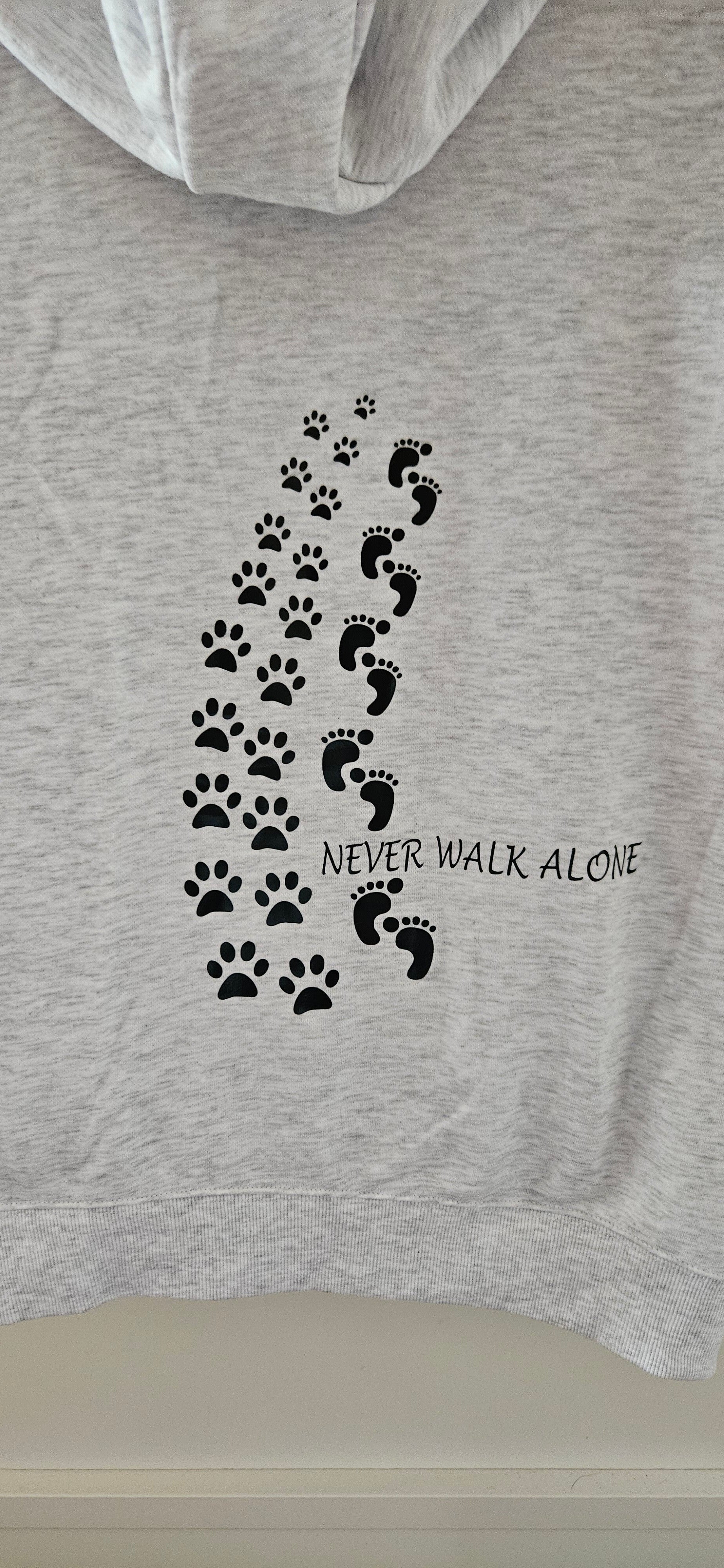 Vest NEVER WALK ALONE Maat 2XL