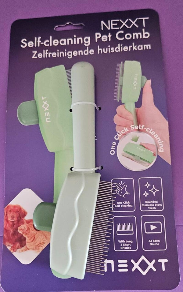 Kam met 1 klik je kam weer schoon