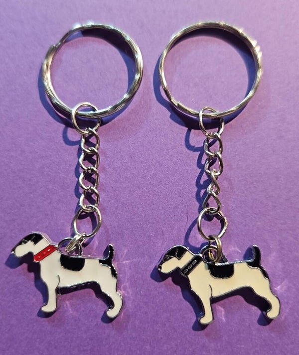Sleutelhanger met hondje
