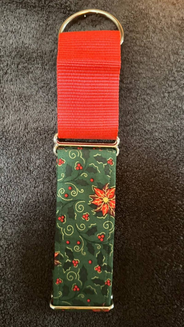 Martingale met hulst en kerstster 5 cm