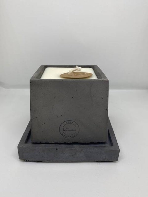 Kubuskaars met onderzet