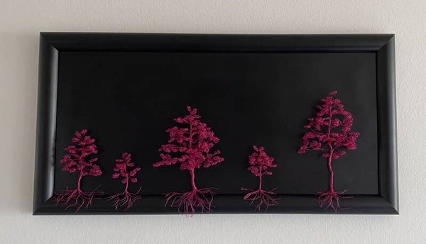 Pink forrest