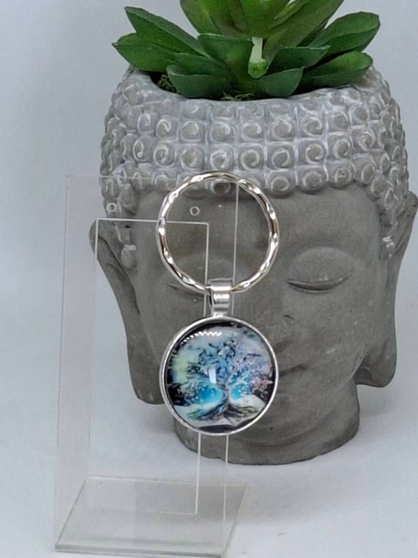 Porte-clés Arbre de vie Livre