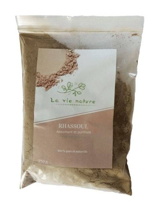 RHASSOUL OU ARGILE NOIRE FORTIFIANT CAPILLAIRE & PURIFIANT - 250 g