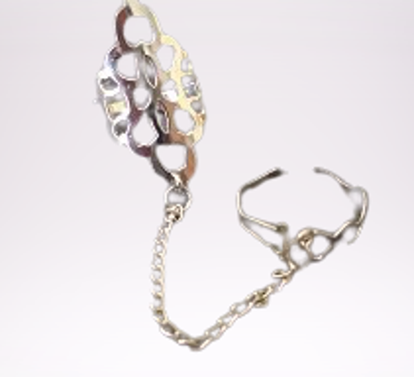 Bague double phalanges fantaisie réglable n° 3
