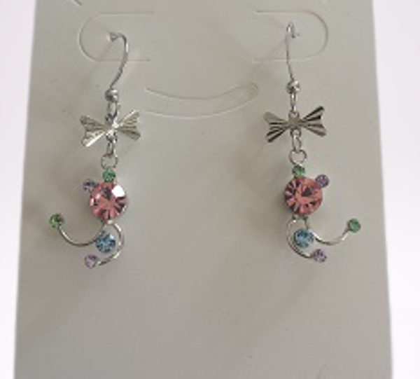 Boucles d'oreilles fantaisie Personnage rigolo