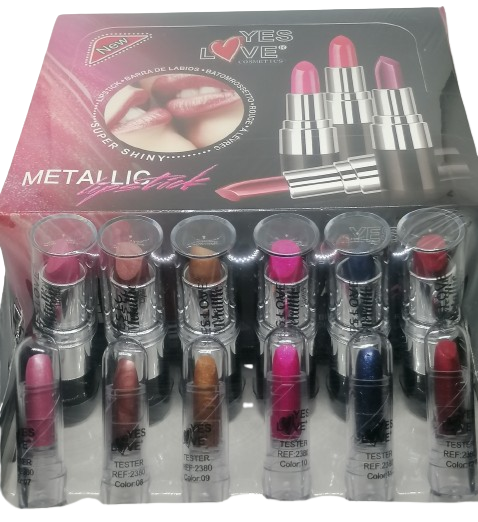 YES LOVE Rouge à lèvres SUPER SHINY - 6 couleurs au choix