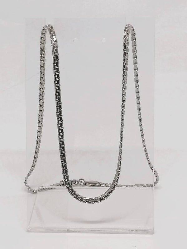 Chaîne maille haricot en acier