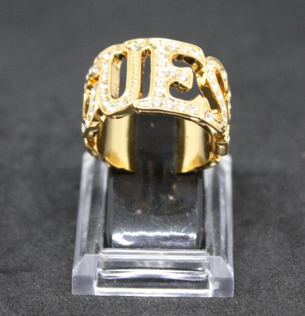Bague G.U.E.S.S dorée