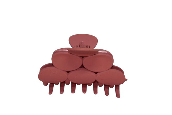 Pince à cheveux couleur terracotta