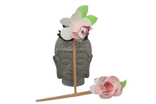 Accessoires cheveux bâtons style chinois rose très claire