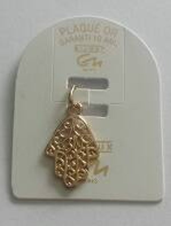 Pendentif main de Fatma en plaqué or