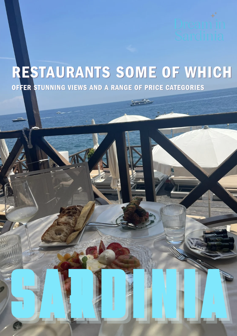 Restaurants, some of which with a view