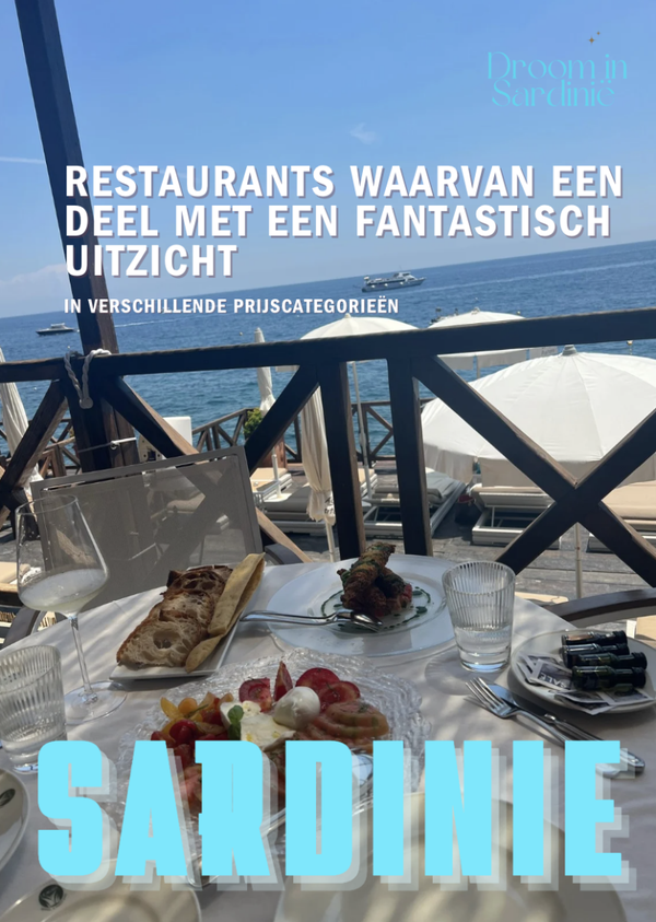 Restaurants in Noord Sardinie waarvan deels met een fantastisch uitzicht