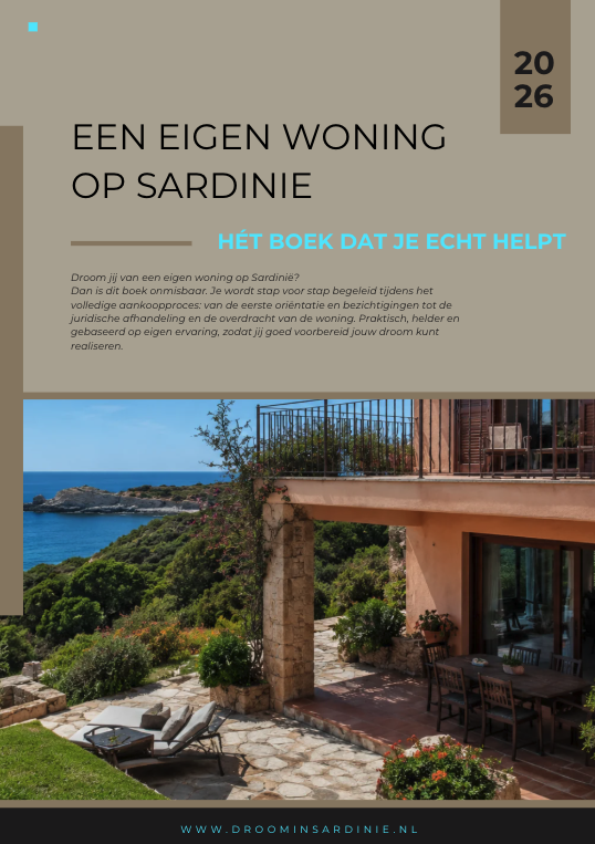 fysiek boek - Wonen op Sardinië | Handboek voor een huis kopen op Sardinië
