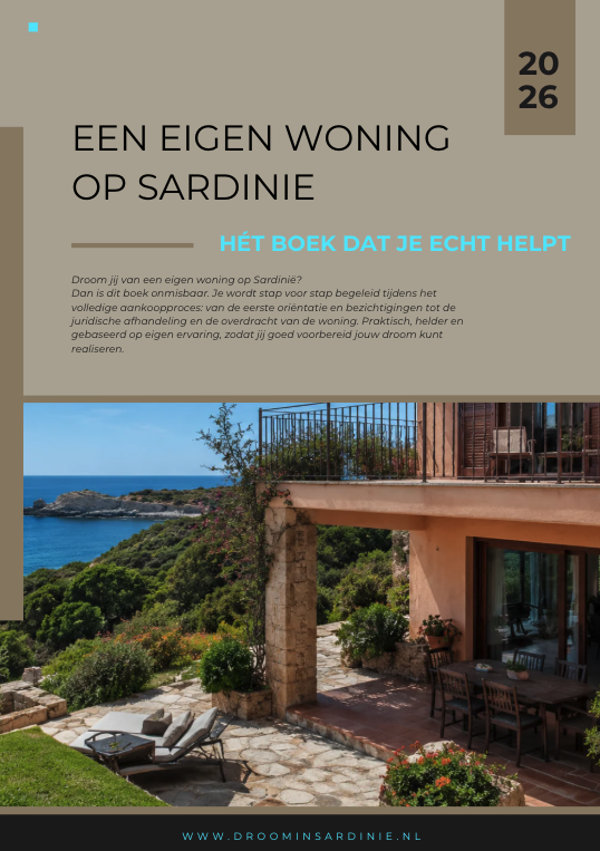 fysiek boek - Wonen op Sardinië | Handboek voor een huis kopen op Sardinië