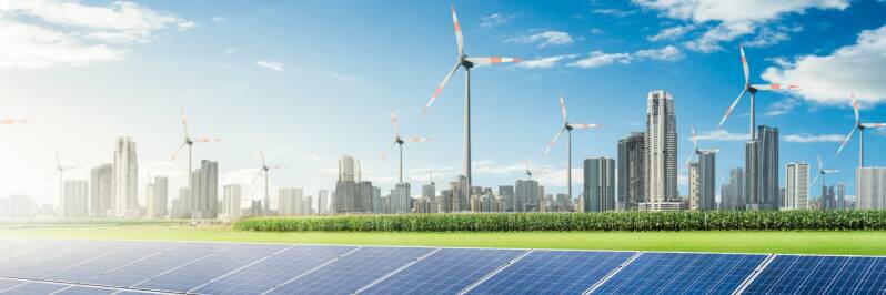 Symbolbild für den Aufstieg der Solarenergie im Anlageportfolio