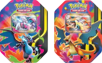 Pokémon Mega Charizard ex - Y & X Tin 2026