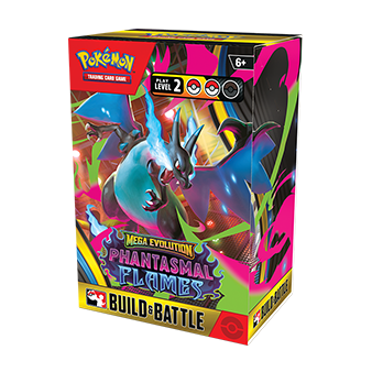 Pokémon Mega Evolution Phantasmal Flames - Build & Battle Box