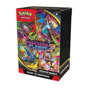 Pokémon Mega Evolution Phantasmal Flames - Booster Bundle