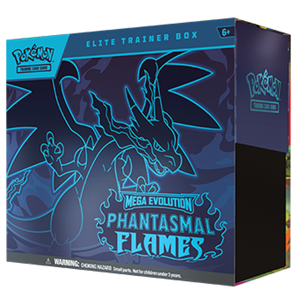 Pokémon Mega Evolution Phantasmal Flames Elite - Trainer Box