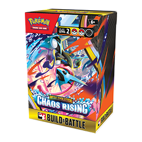 Pokémon Mega Evolution Chaos Rising - Build & Battle Box