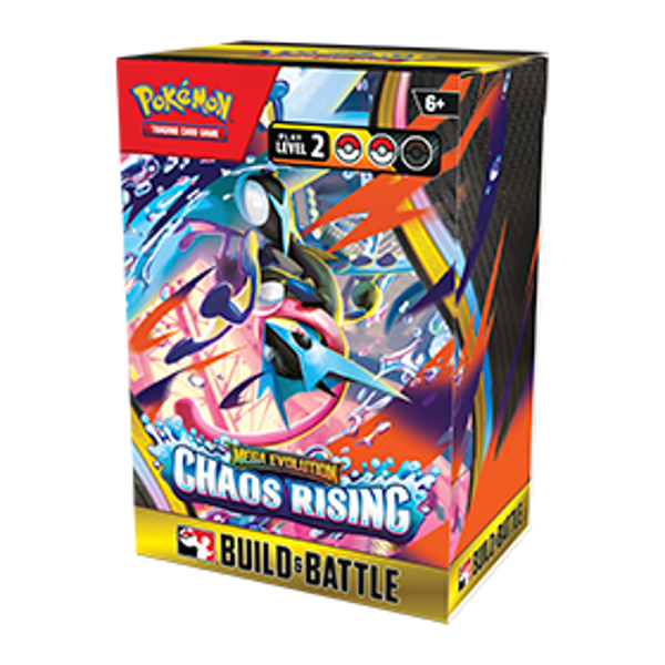 Pokémon Mega Evolution Chaos Rising - Build & Battle Box