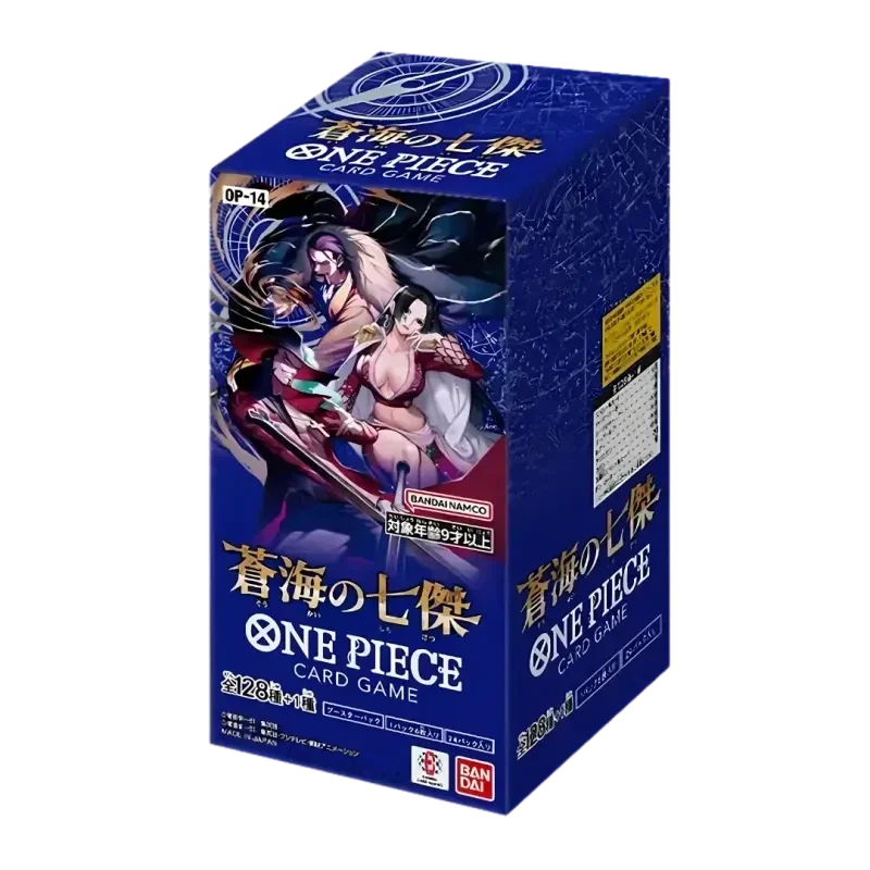 One Piece (OP)14 - The Azure Sea's Seven Japanese Booster Box
