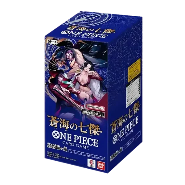 One Piece (OP)14 - The Azure Sea's Seven Japanese Booster Box
