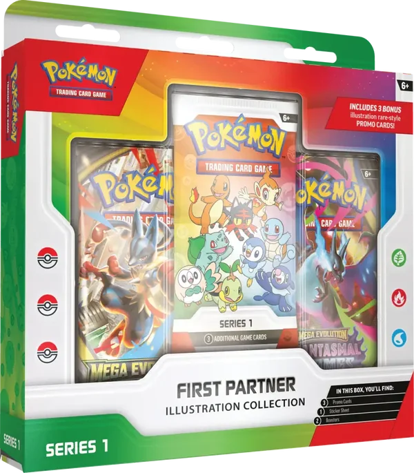 Pokémon - First Partner Illustration Collection Vol. 1