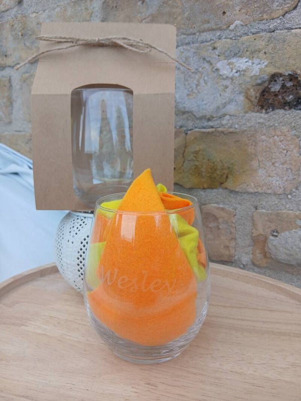 geëtst glas