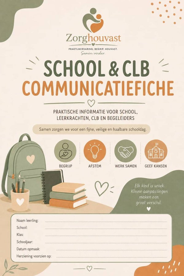 school & CLB informatiefiche