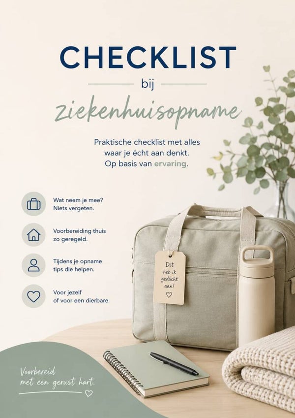 checklist bij ziekenhuisopname