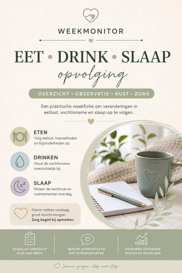 weekmonitor eet - drink - slaap