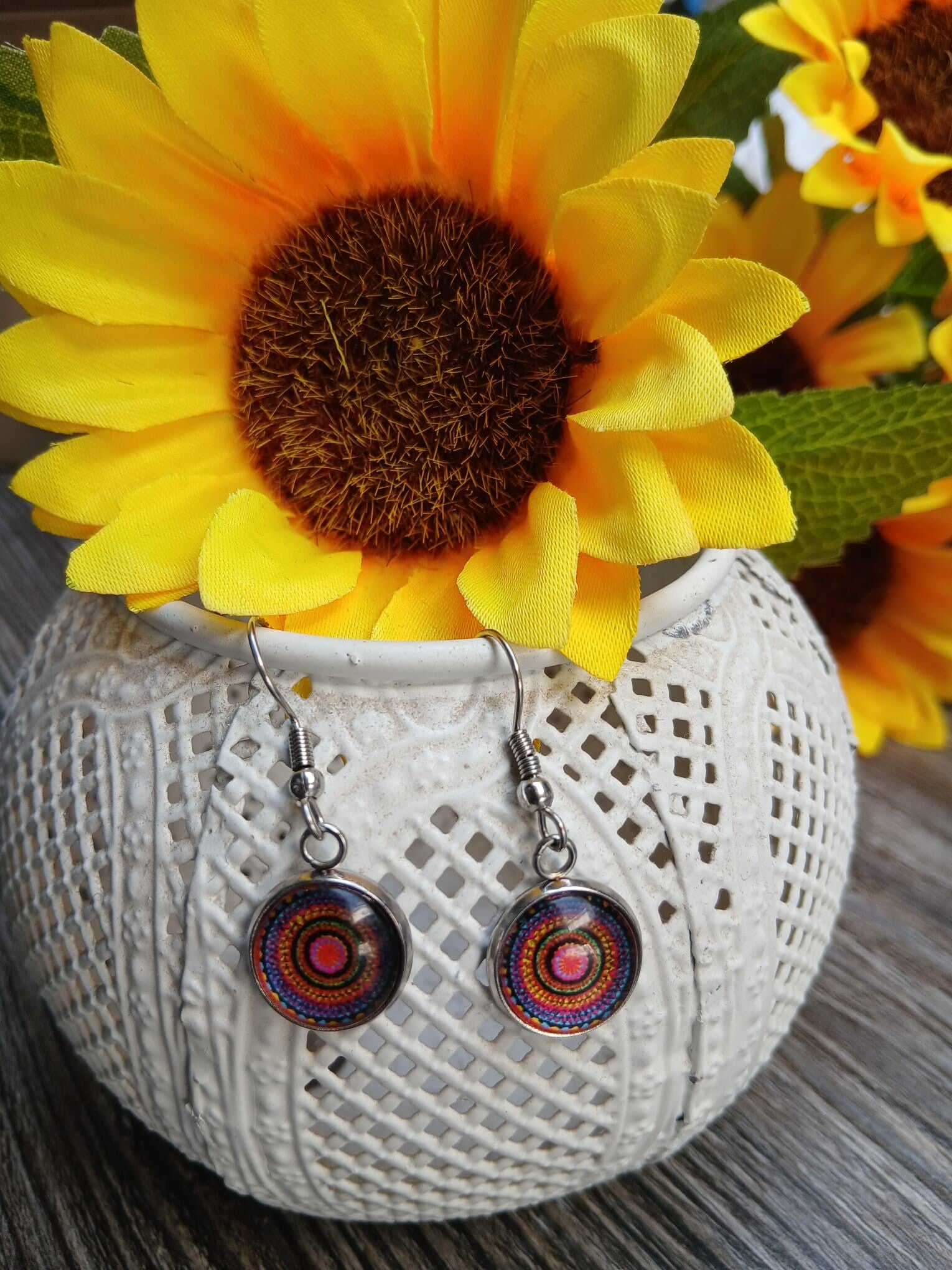 handgemaakte oorbellen