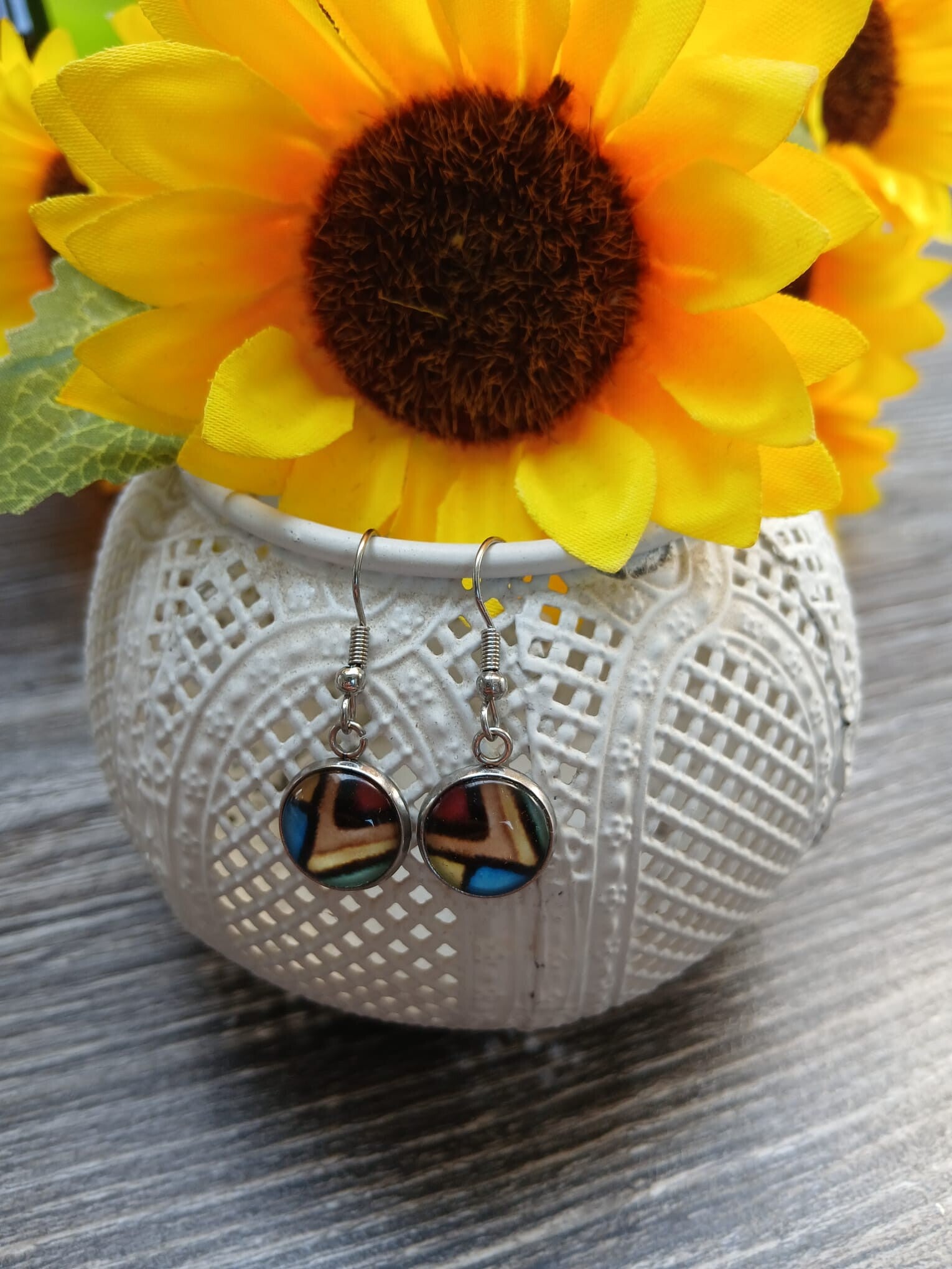 handgemaakte oorbellen