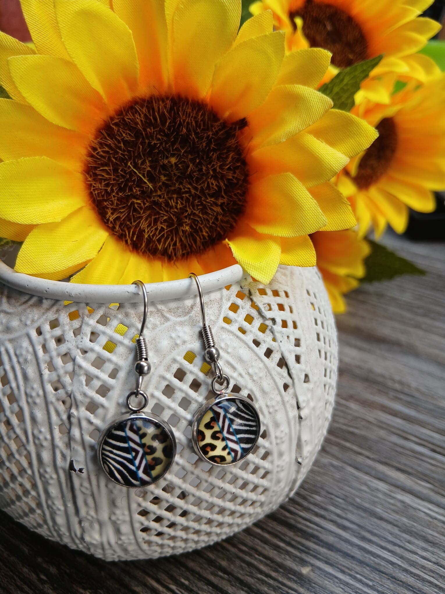 handgemaakte oorbellen