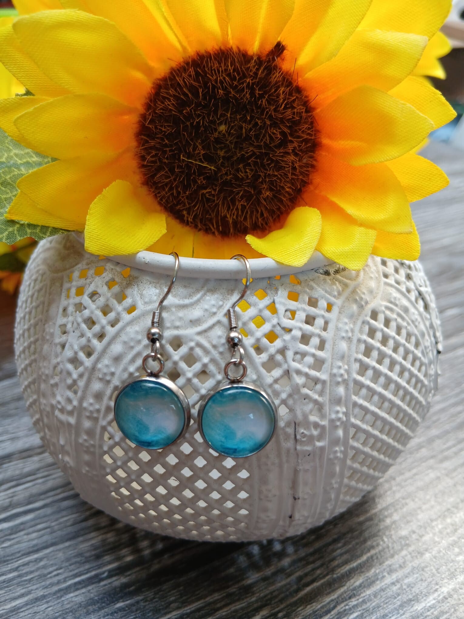 handgemaakte oorbellen