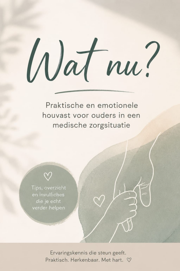 pdf bestand wat nu? Praktische en emotionele houvast voor ouders in een medische zorgsituatie