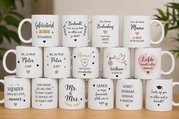 gepersonaliseerde koffiemok
