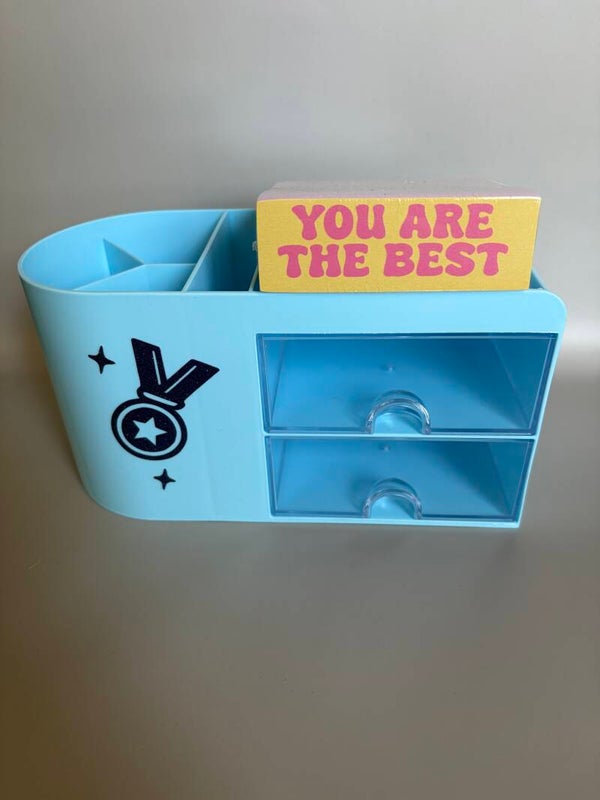 Pennenbakje you are the best met post-its