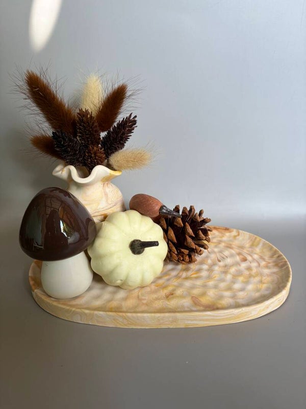 Schoteltje 19cm herfst