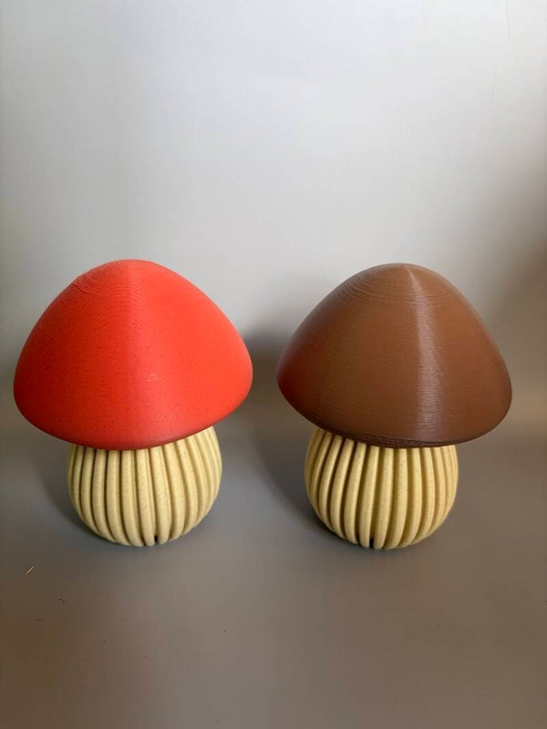 Paddestoel 14cm hoog 3D-print