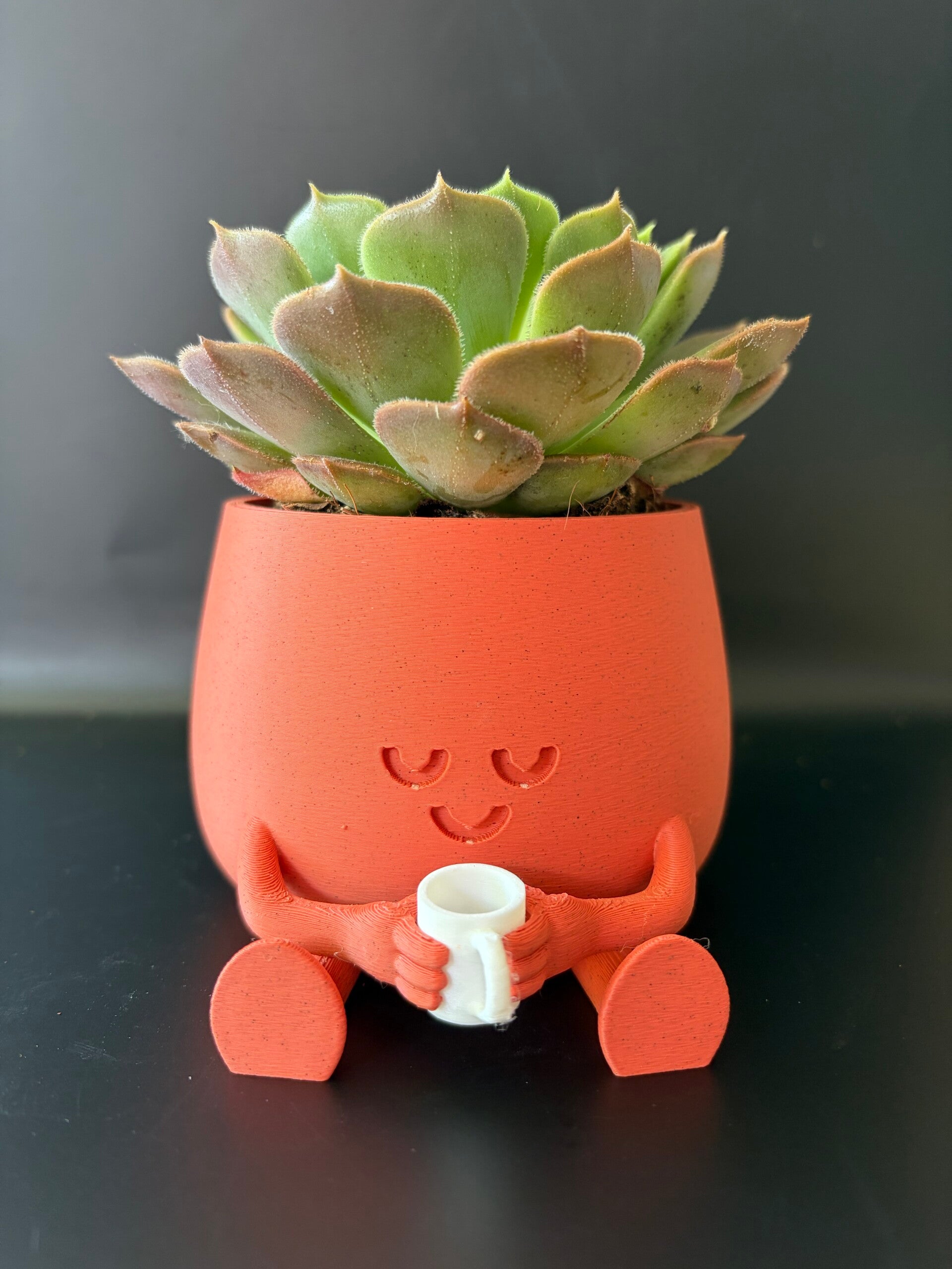 Happy potje koffie medium 3D-print