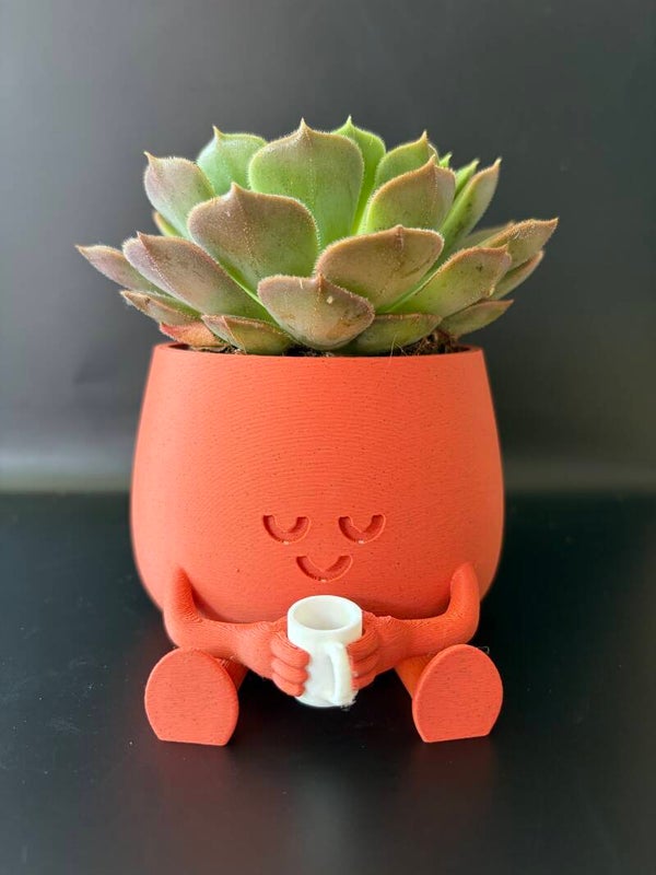 Happy potje koffie medium 3D-print